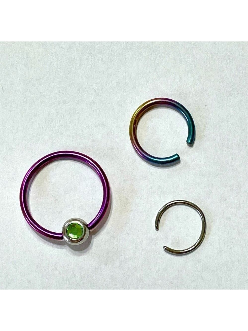 Body Jewelry Vintage 90s 3 Pieces